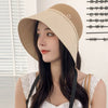 Sunshade Dome Wide-brimmed Face-covering Bucket Hat