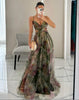 Ladies' Mesh Printing Slip Dress