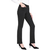 Solid-color Stretch High-waist Slim-fit Yoga Pants