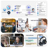 Modern X1pro Bluetooth Headset Non In-Ear Wireless Universal