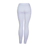 Womens Trendy Slim-fit Solid-color White Ripped Skinny Pants