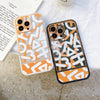 Graffiti English Silicone Phone Case Cover