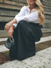 Elegant High-waist Wide-leg Jeans