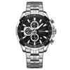 Men's Steel-band Multi-function Waterproof Watch