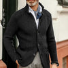 Casual Long Sleeve Solid Color Knitted Coat