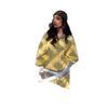 Half-zip Lapel-collar Loose-fit Hoodie