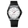 Simple Unisex Round Silicone-band Couples Watch Waterproof