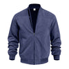 Men's Casual Plus Size Suede Zipper Men's Jacket