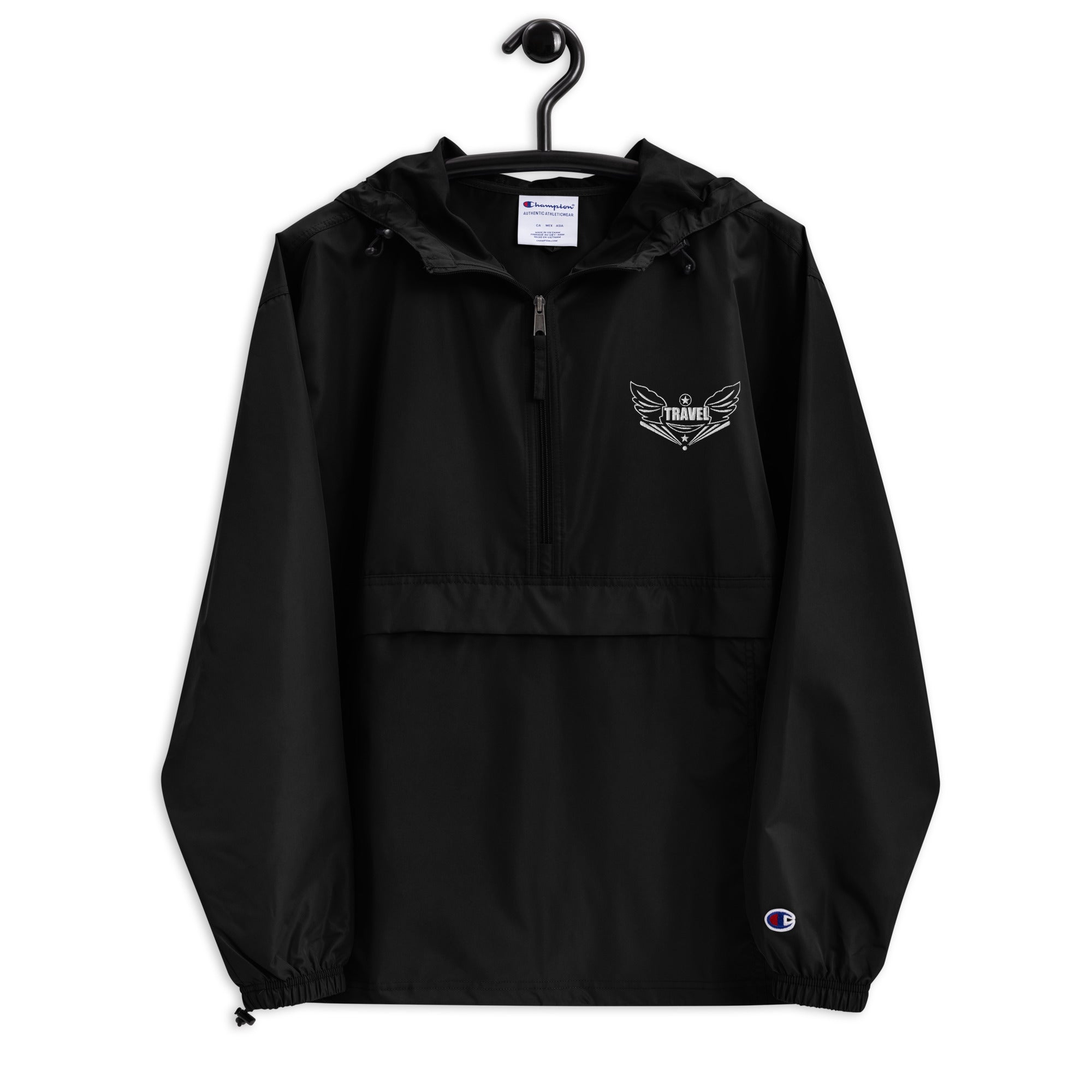 Embroidered Champion Packable Jacket – Aviationkart