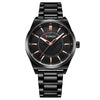 Mens Simple Business Waterproof Bar-Clasp Watch