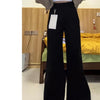 Women's Loose Solid Color Wide Leg Jeans