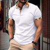 Lapel Fashion Slim Men's T-shirt