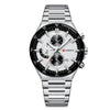 Neutral Waterproof Calendar Mens Business Sports Watch