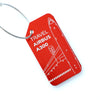 A380 Aluminum Alloy Boarding Pass Luggage Anti-lost Tag