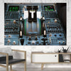 Airbus A320 Cockpit Printed Canvas Posters (1 Piece)