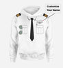 Customizable Pilot Uniform (Badge 1) Designed 3D Hoodies