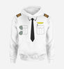 Customizable Pilot Uniform (Badge 2) Designed 3D Hoodies