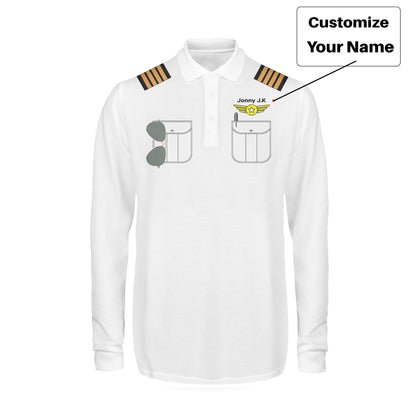 Customizable Pilot Uniform (Badge 4) 3D 