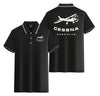 Cessna Aeroclub Designed Stylish Polo T-Shirts (Double-Side)