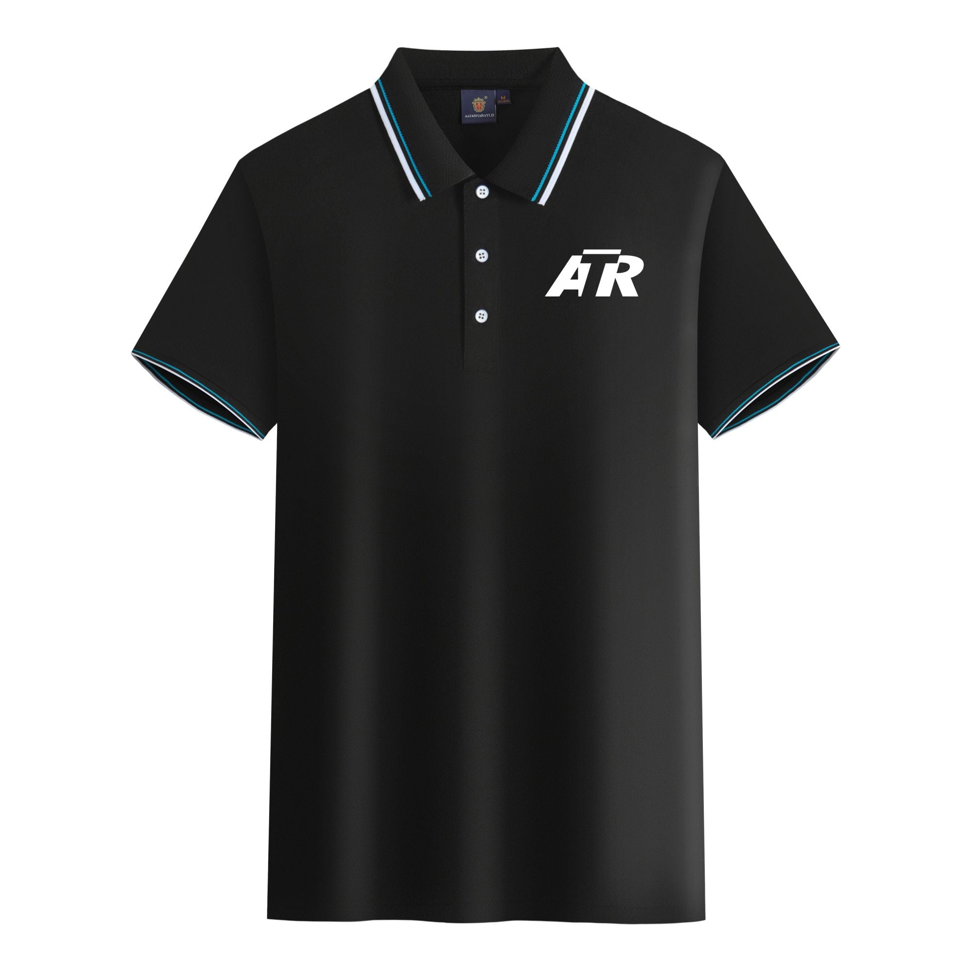 ATR & Text Designed Stylish Polo T-Shirts