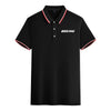 Boeing & Text Designed Stylish Polo T-Shirts