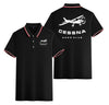 Cessna Aeroclub Designed Stylish Polo T-Shirts (Double-Side)