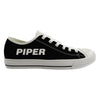 Piper & Text Designed Canvas Shoes (Men)
