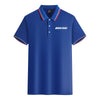 Boeing & Text Designed Stylish Polo T-Shirts