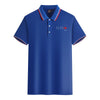 Aviation Heartbeats Designed Stylish Polo T-Shirts