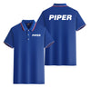 Piper & Text Designed Stylish Polo T-Shirts (Double-Side)