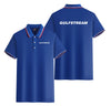 Gulfstream & Text Designed Stylish Polo T-Shirts (Double-Side)