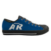 ATR & Text Designed Canvas Shoes (Men)