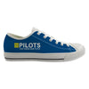 Pilots They Know How To Fly Designed Canvas Shoes (Men)