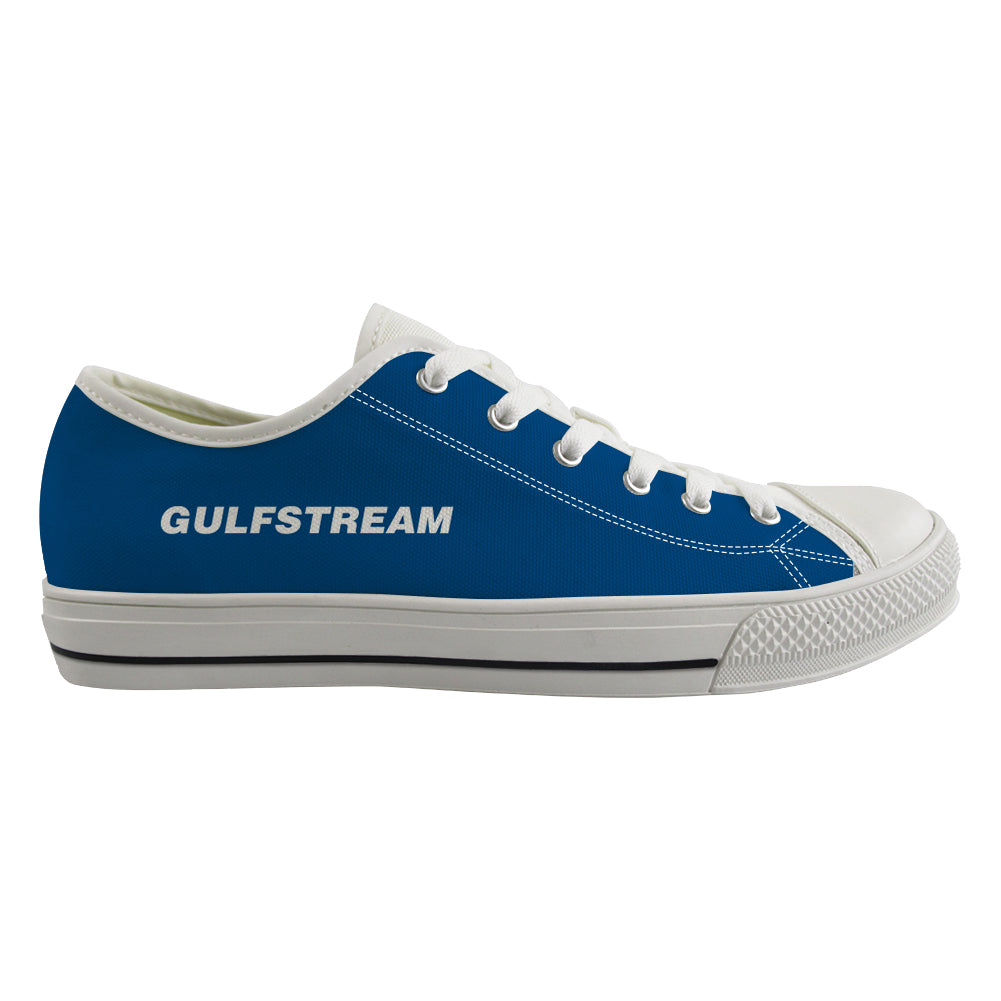 Gulfstream & Text Designed Canvas Shoes (Men)