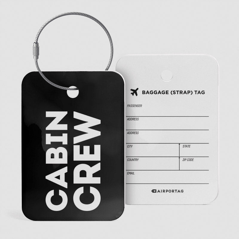 Cabin Crew - Luggage Tag