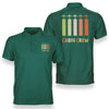 Colourful Cabin Crew Designed Double Side Polo T-Shirts