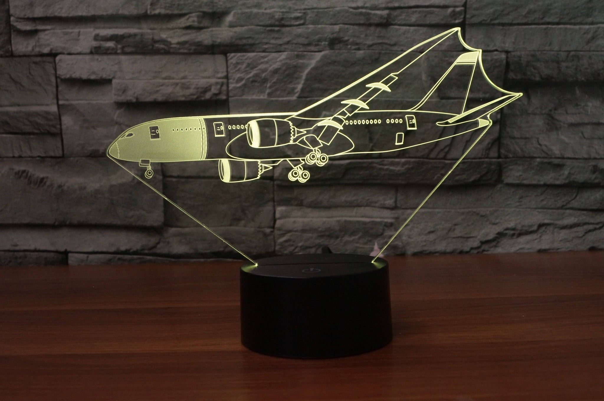 Beautiful Boeing 787 Dreamliner Designed 3D Lamp