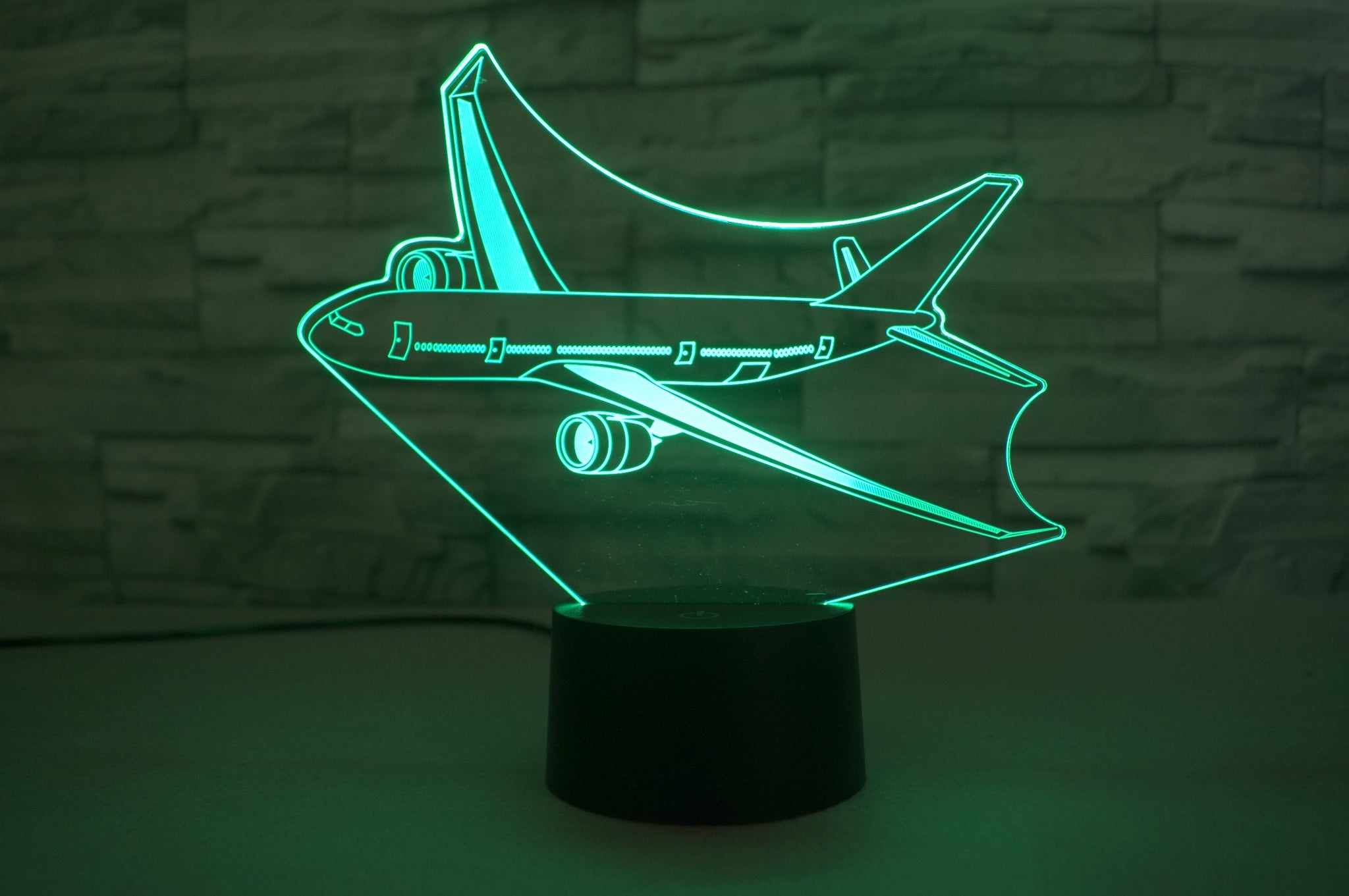 Cruising Airbus A330 Designed 3D Lamp