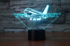 Departing Airbus A380 Designed 3D Lamps