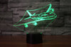 Cruising Boeing 747 Designed 3D Lamps