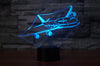 Cruising Boeing 747 Designed 3D Lamps