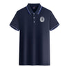 Aviation Finger Print Designed Stylish Polo T-Shirts