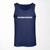 Bombardier & Text Designed Tank Tops