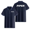 Piper & Text Designed Stylish Polo T-Shirts (Double-Side)