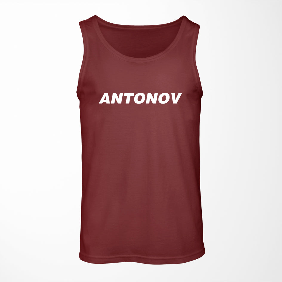Antonov & Text Designed Tank Tops