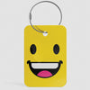 Emoji Happy - Luggage Tag