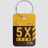 5X - Luggage Tag