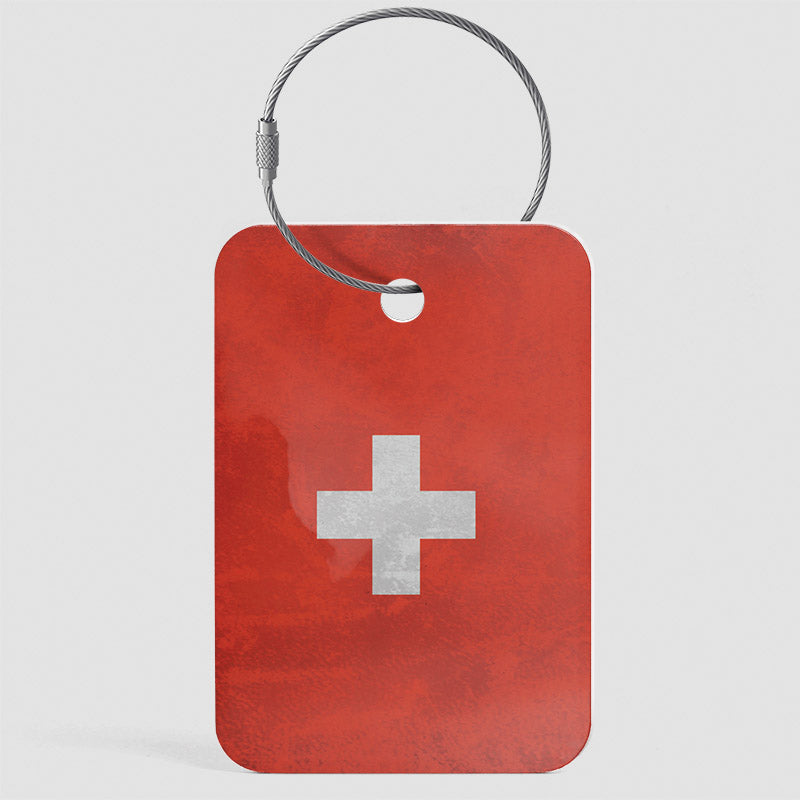 Switzerland Flag - Luggage Tag
