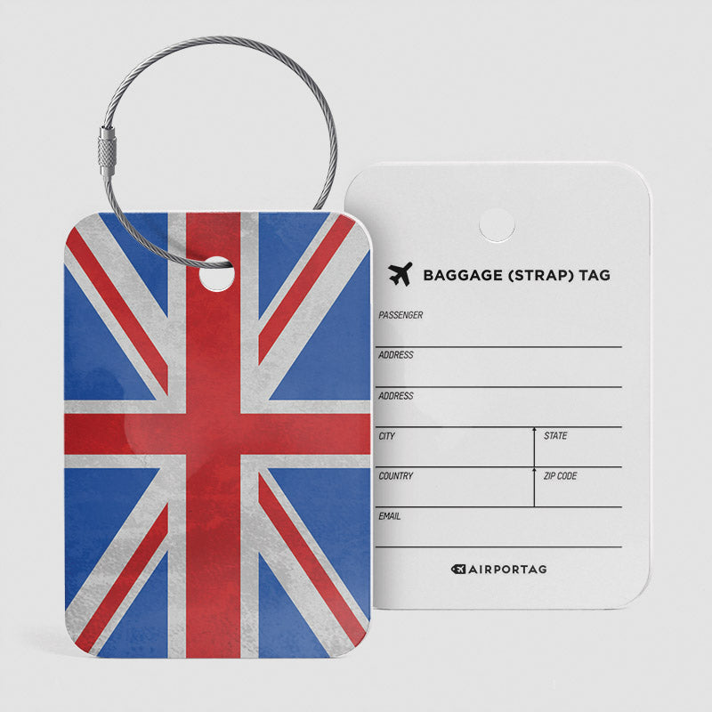 UK Flag - Luggage Tag