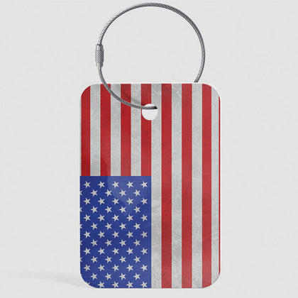USA Flag - Luggage Tag